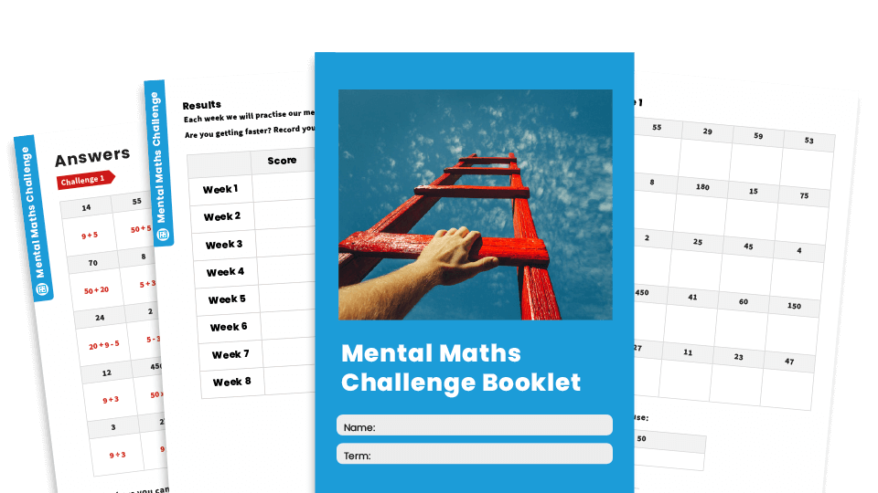 image of KS2 Mental Maths Challenge Booklet
