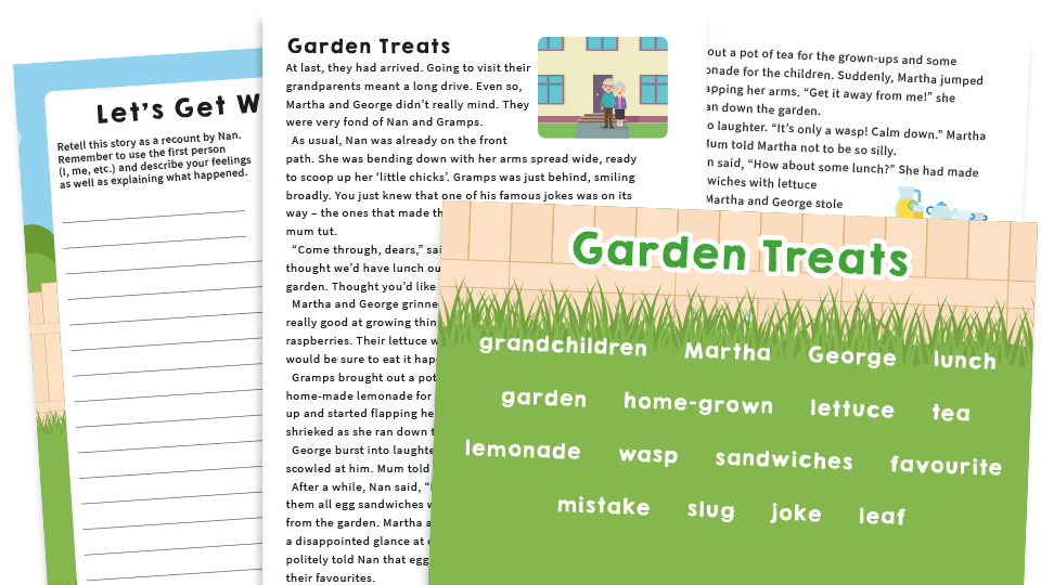 image of Year 2 SATs Papers: Practice Pack – Garden Treats