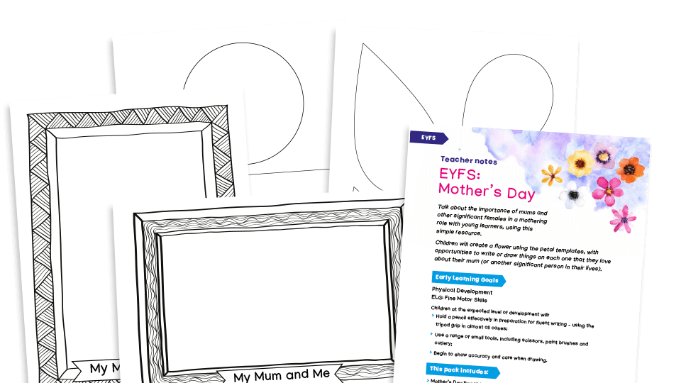image of Mother’s Day - EYFS activities pack