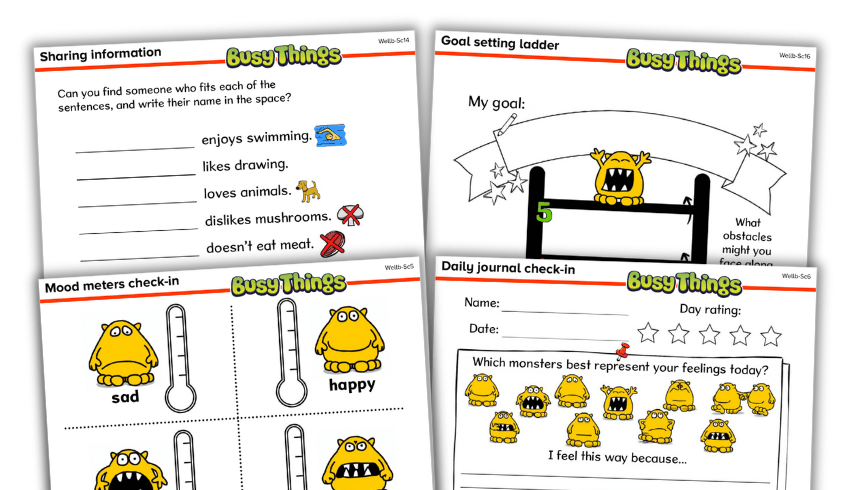 Children’s mental health activities