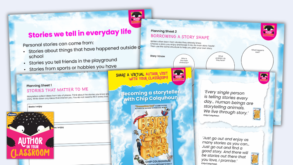 image of Becoming a Storyteller, with Chip Colquhoun (Episode 30)