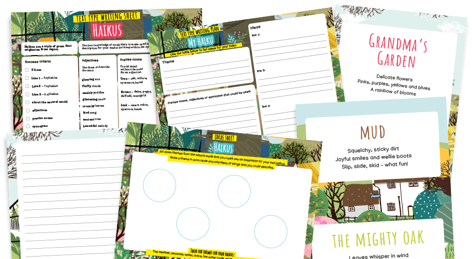 Haikus KS2 Writing Planners and Model Texts