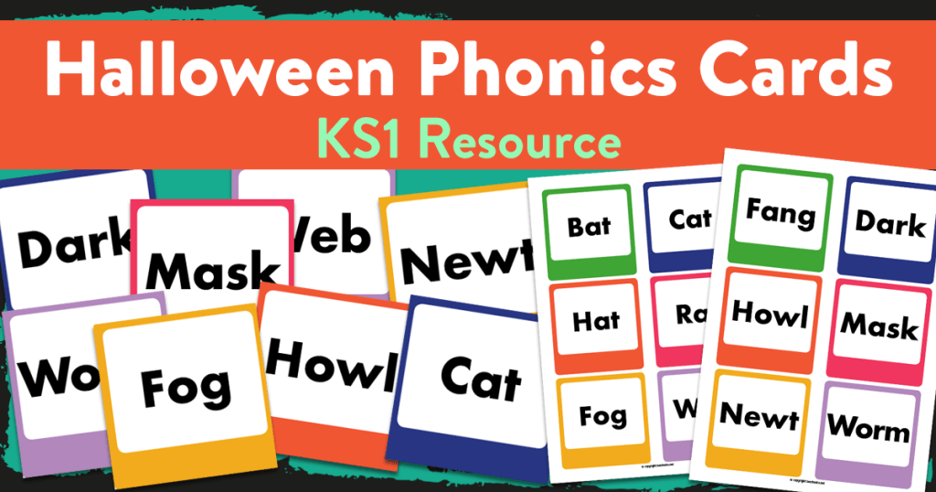 Halloween flashcards