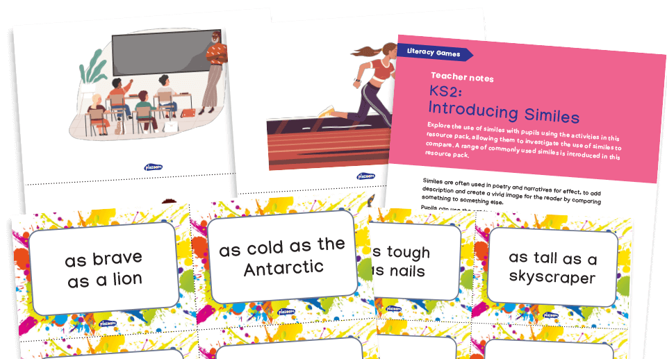 KS2 Similes Worksheets