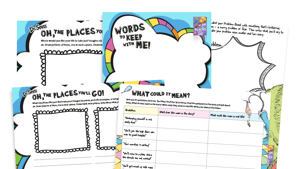 Oh The Places You'll Go resource