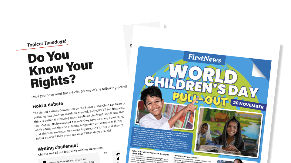 image of Do You Know Your Rights? – Topical Tuesdays Activities from First News