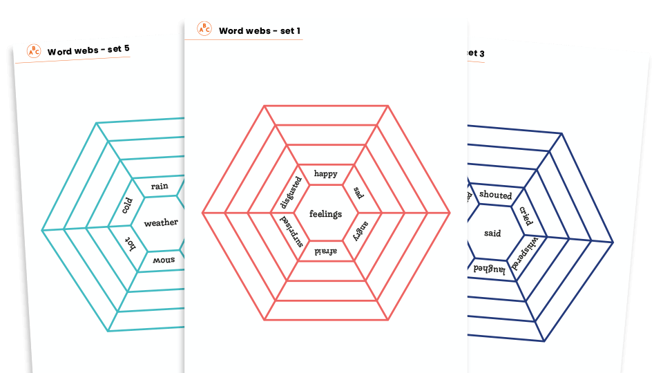 Word Webs Vocabulary Game