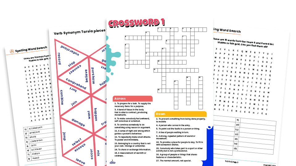 image of Learning Games to Play at Home - KS2 (age 8-11)