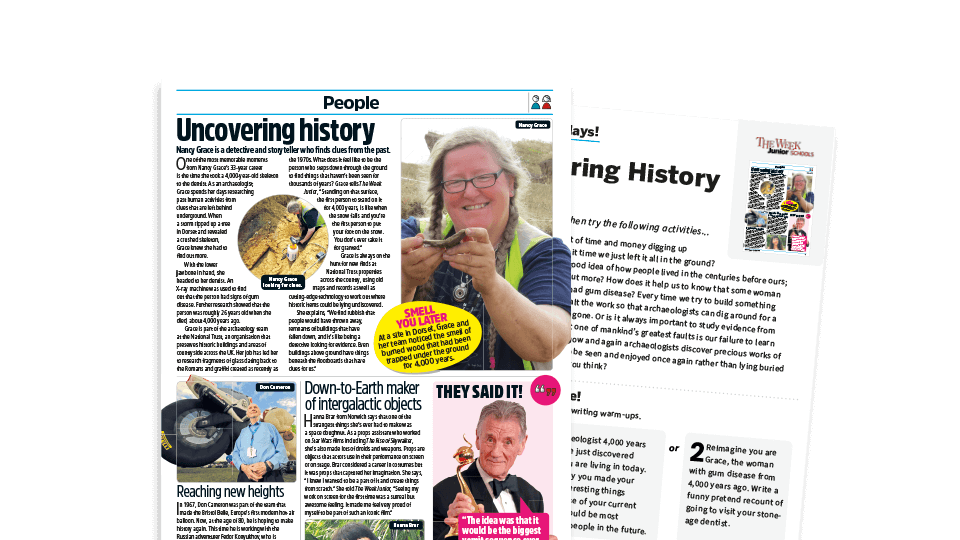 image of Topical Tuesdays: How Archaeology Uncovers History – KS2 News Story and Reading and Writing Activity Sheet from The Week Junior