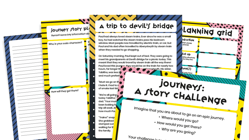 image of National Writing Day Project Pack for Homes and School – Journey Stories