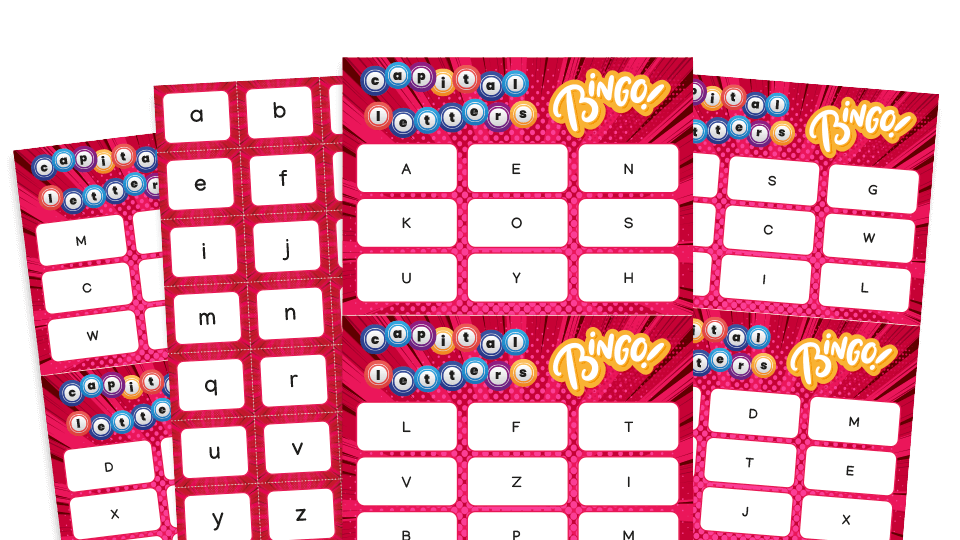 image of Year 1 Capital Letters Bingo – KS1 Grammar Games