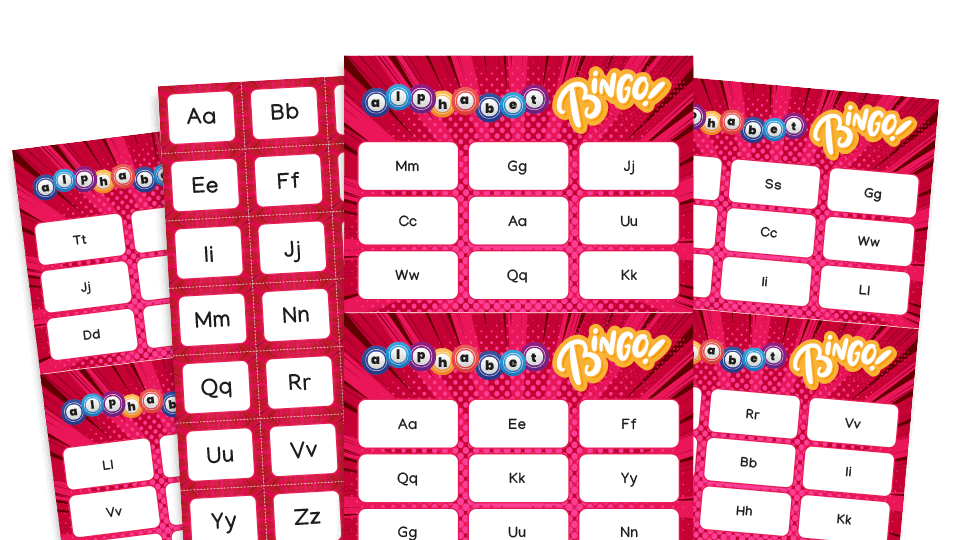 image of Year 1 Alphabet Bingo – KS1 Grammar Game