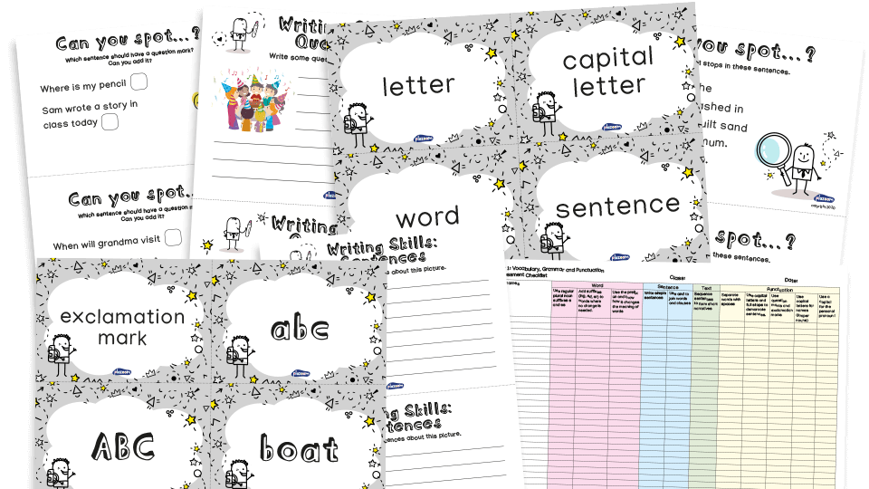 image of Year 1 Vocabulary, Grammar and Punctuation – KS1 SPaG Assessment and Revision Resource Pack