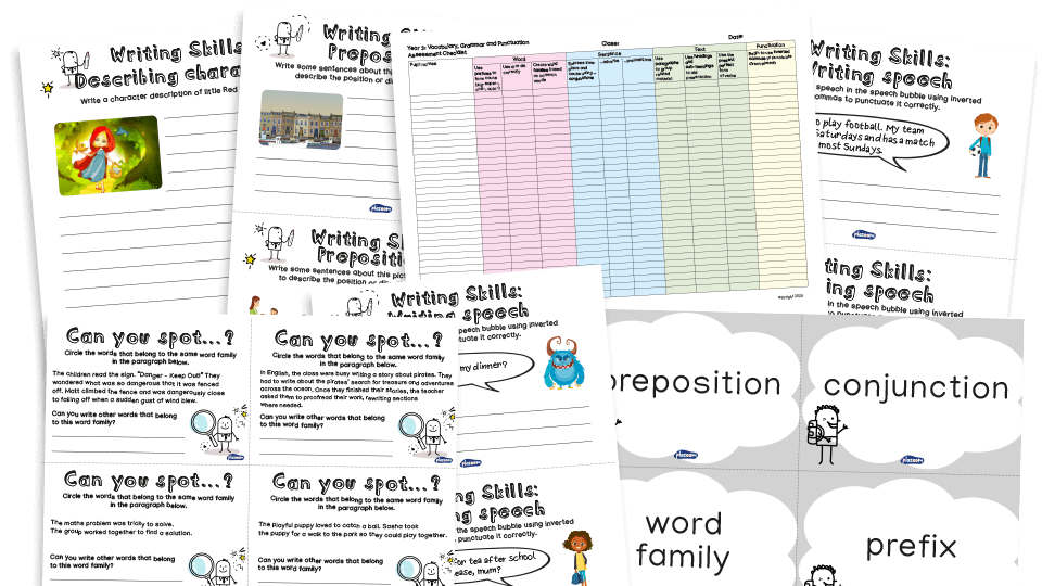 image of Year 3 Vocabulary, Grammar and Punctuation – KS2 SPaG Assessment and Revision Resource Pack