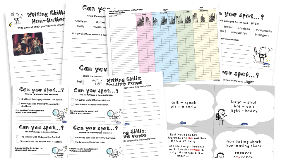 Year 6 Vocabulary, Grammar and Punctuation – KS2 SPaG Assessment and Revision Resource Pack