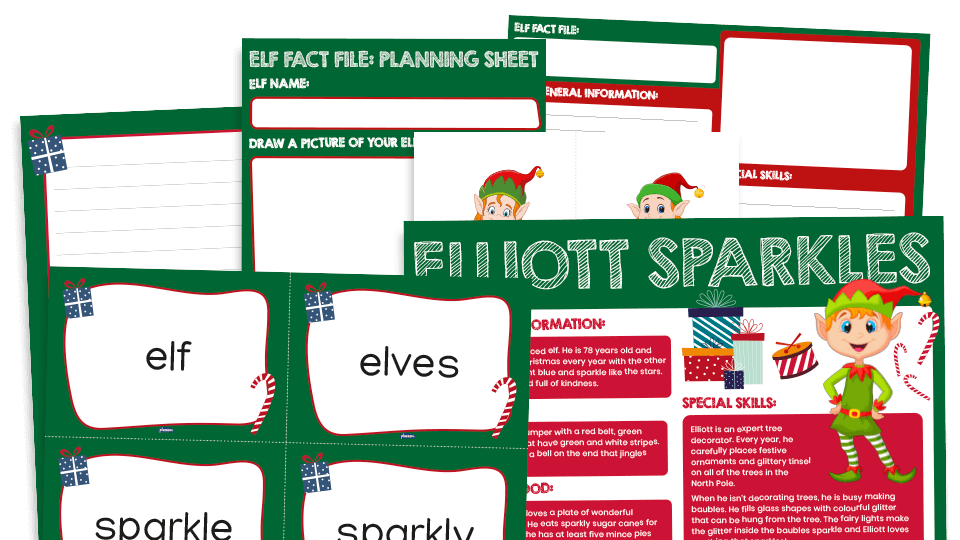 KS1 Christmas Activities – Festive Writing Resources Pack