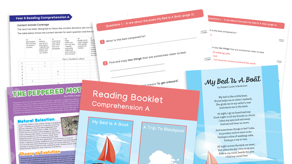 image of KS2 SATs Reading Assessment Practice Pack – Set A