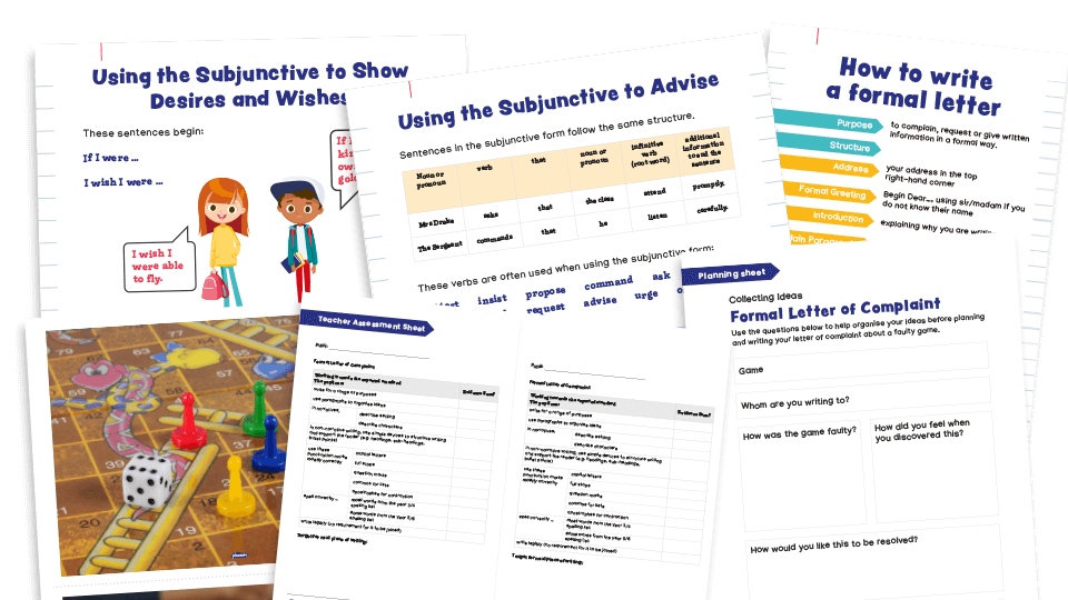 image of Year 6 SATS Writing Evidence: Formal Letter KS2 (Complaint) – Teacher Assessment Framework KS2