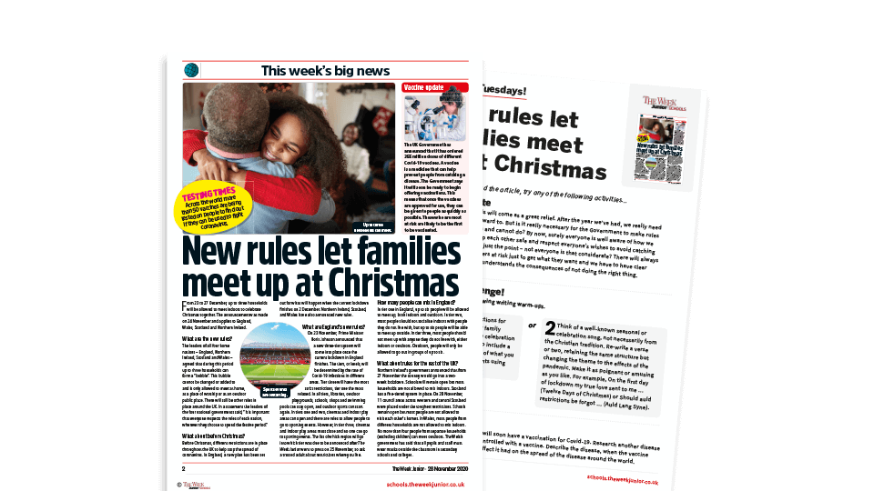 image of Topical Tuesday: The Cost of Christmas – KS2 News Story and Reading and Writing Activity Sheet from The Week Junior