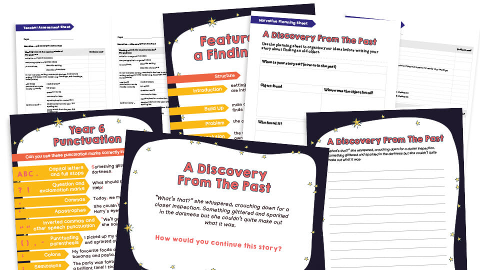 Narrative Writing KS2 – Year 6 SATs TAF Evidence