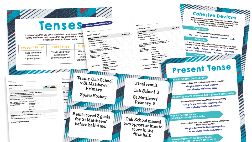 image of Year 6 SATS Writing Evidence: A Report (Sports Report) – Teacher Assessment Framework KS2