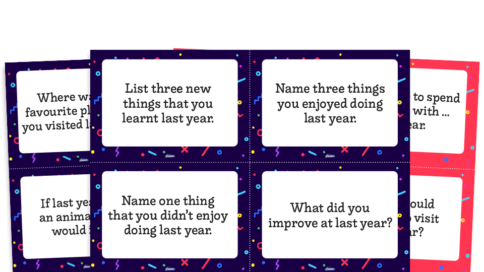 image of KS2 Oracy – New Year Discussion Cards