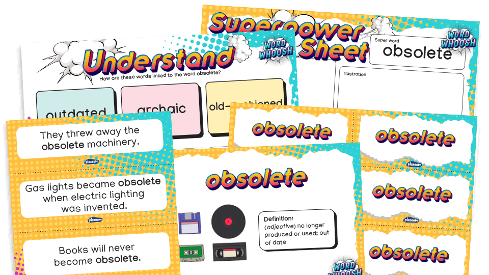 image of Word Whoosh - Tier 2 Vocabulary Pack: Year 5 - Spring 2