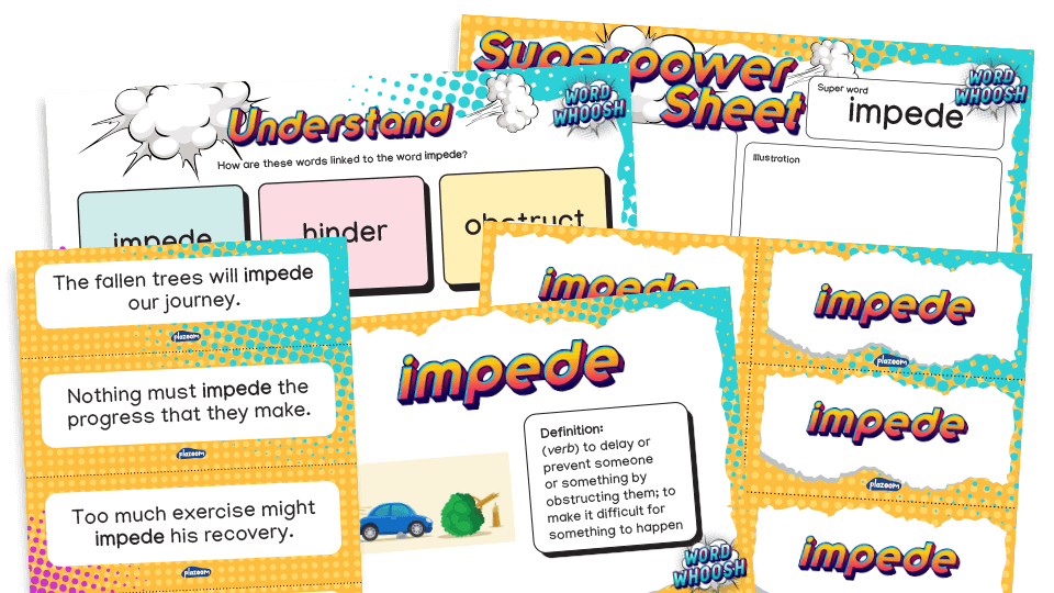 image of Word Whoosh - Tier 2 Vocabulary Pack: Year 5 - Summer 1