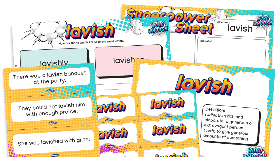 image of Word Whoosh - Tier 2 Vocabulary Pack: Year 5 - Summer 2