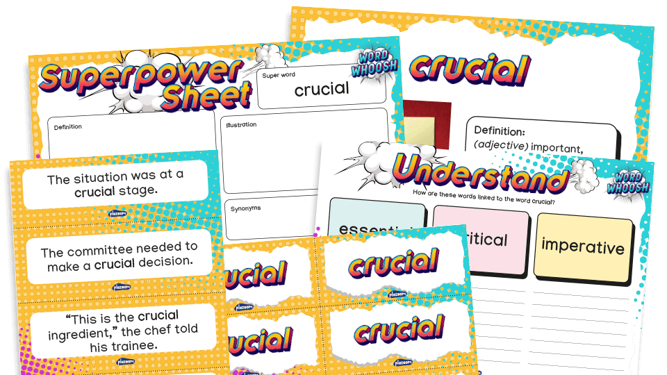 image of Word Whoosh - Tier 2 Vocabulary Pack: Year 6 - Spring 2