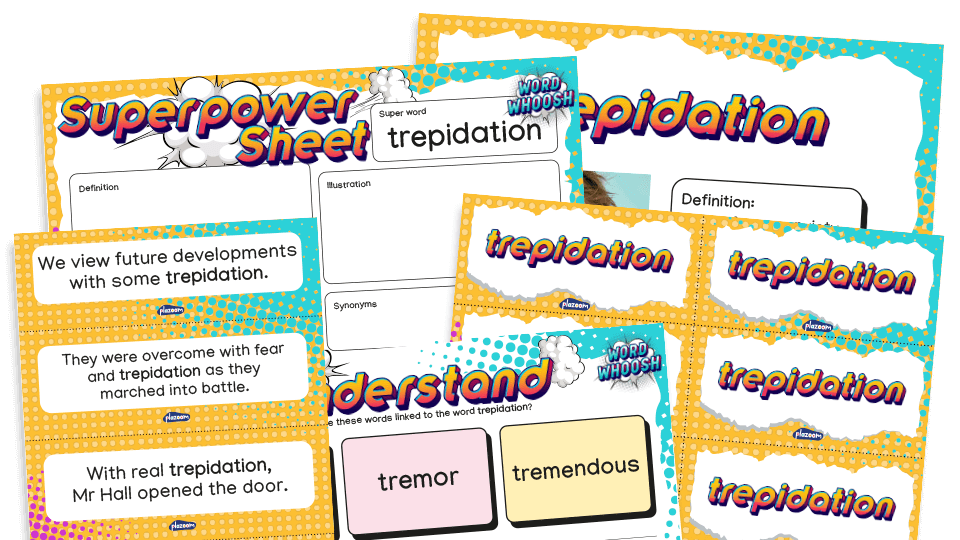 image of Word Whoosh - Tier 2 Vocabulary Pack: Year 6 greater depth - Autumn 2