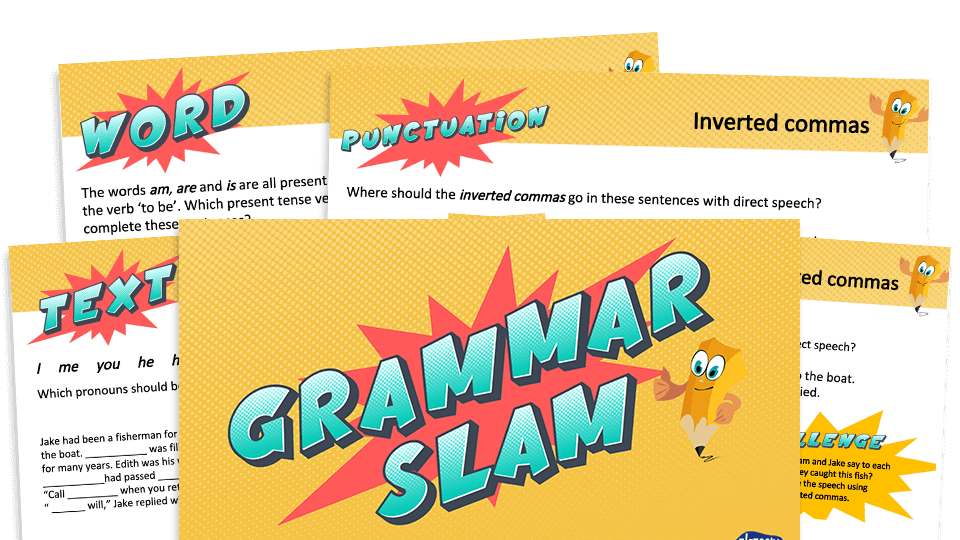 image of Year 4 Grammar Slam - Set A: Daily Grammar Revision and Practice Activities