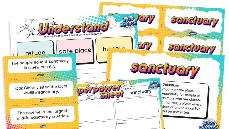 image of Word Whoosh - Tier 2 Vocabulary Pack: Year 4 - Summer 2