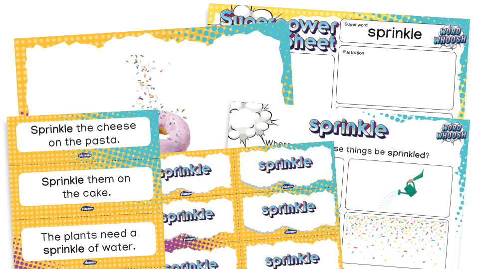 image of Word Whoosh - Tier 2 Vocabulary Pack: Year 1 - Summer 2