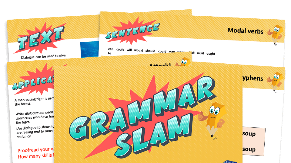 image of Year 6 Grammar Slam - Set G: Daily Grammar Revision and Practice Activities