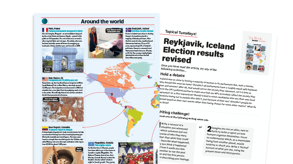 image of Topical Tuesdays: Fair Representation - KS2 News Story and Reading and Writing Activity Sheet from The Week Junior