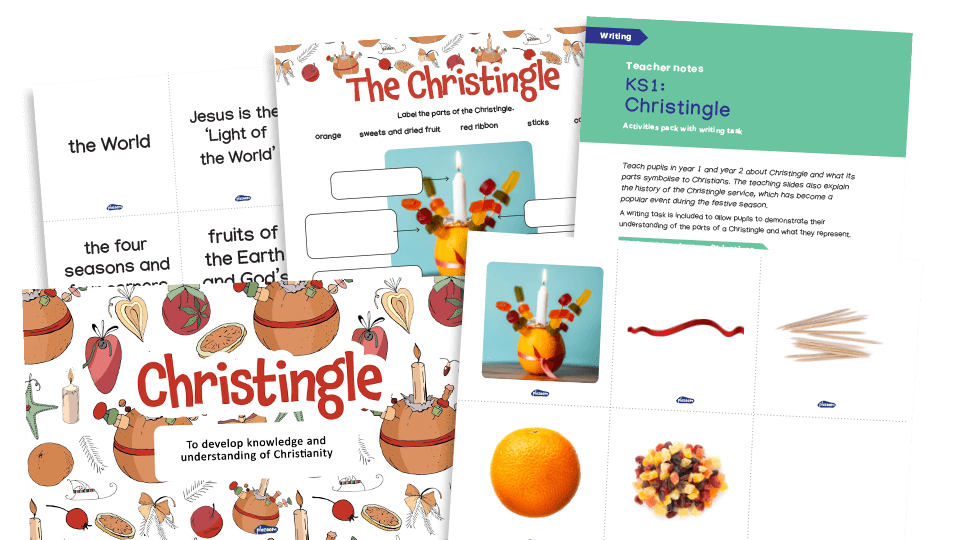 image of KS1 Christingle Comprehension and Writing Pack