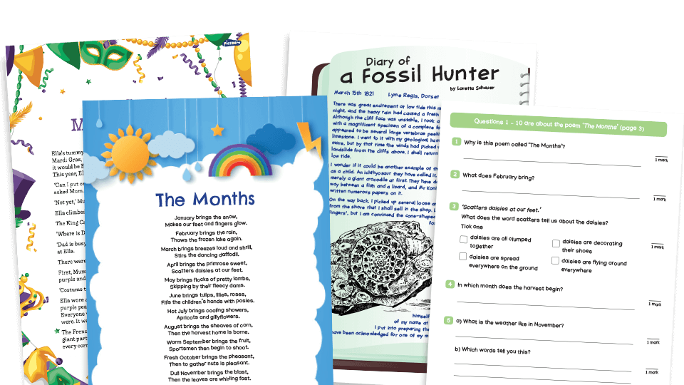 image of Year 3 SATs Reading Assessment Practice Pack - Set A