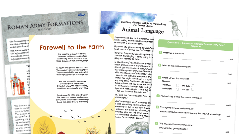 image of Year 3 SATs Reading Assessment Practice Pack - Set C