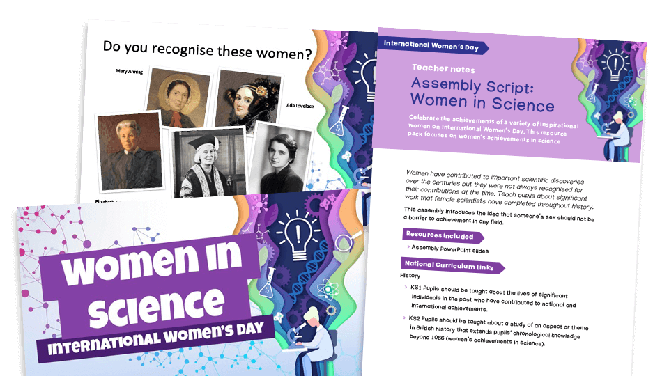 image of International Women’s Day: Whole-school assembly - women in science
