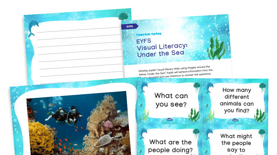 image of EYFS Visual Literacy: Under the Sea