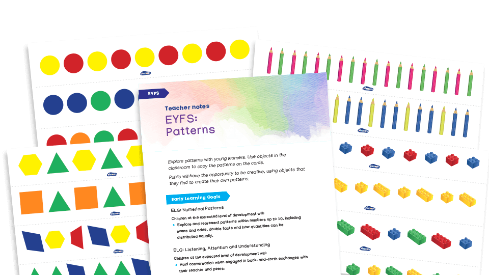 image of EYFS Patterns Activities