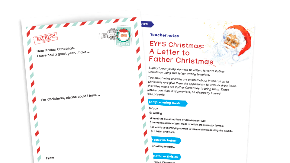 image of EYFS: Christmas Resources Pack - Letters to Santa