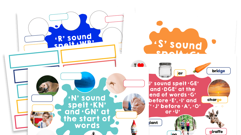 image of Year 2 Spelling Patterns Posters – KS1 Classroom Display Pack 1