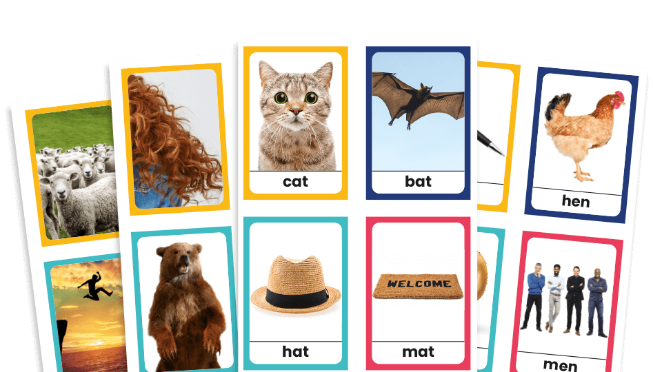 image of KS1 Grammar – Rhyming Snap Card Game for Year 1