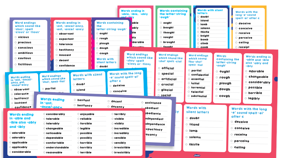 image of Year 5 Spelling Patterns – KS2 Revision Toolkit