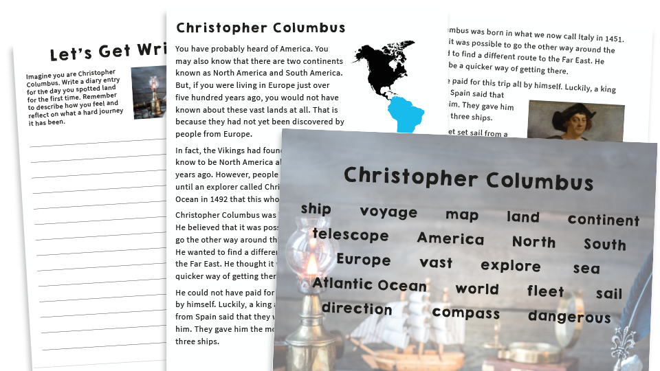 image of Year 2 SATs Papers: Practice Pack – Christopher Columbus