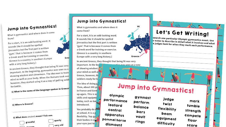 image of Year 2 SATs Papers: Practice Pack – Gymnastics