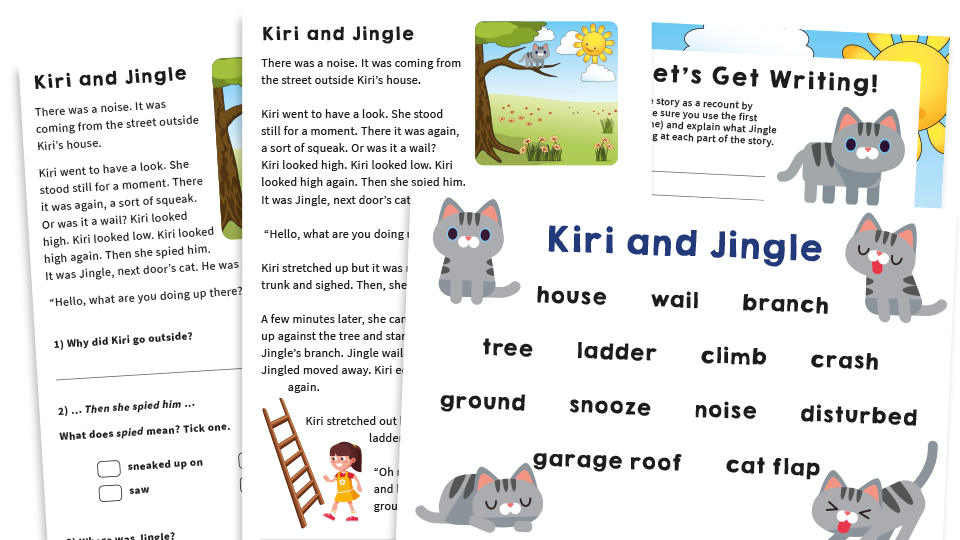image of Year 2 SATs Practice Papers Pack – Kiri and Jingle