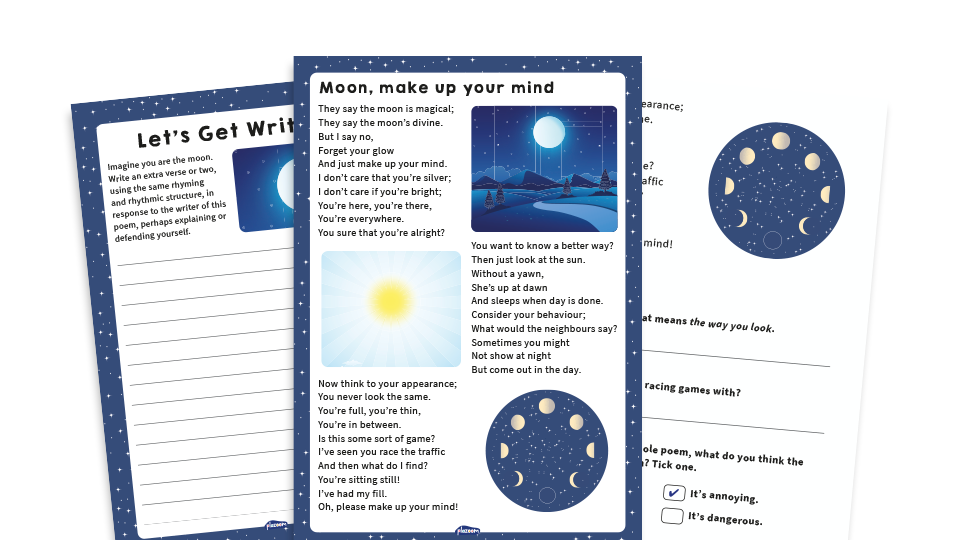 image of Year 2 SATs Practice Papers Pack – Moon, Make up Your Mind